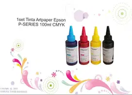 1set Tinta Artpaper Epson P-SERIES 100ml CMYK Berkualitas