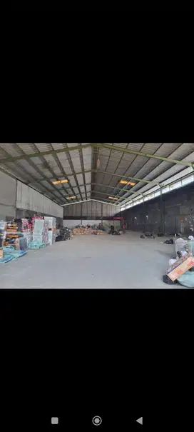 Di sewa gudang siap pakai luas dekat Gading Serpong