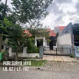 Rumah Sidoarjo Perum Puri Surya Jaya Lokasi Strategis Gedangan