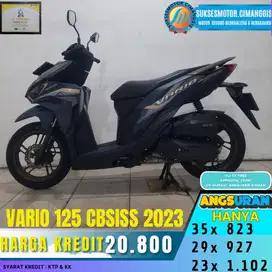VARIO 125 CBS ISS MURAH BERGARANSI CASH/KREDIT FREE OLI