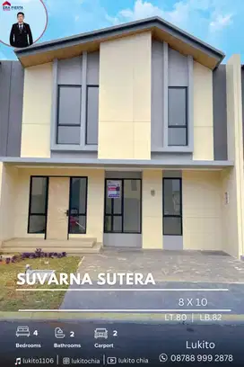 Disewakan Rumah Baru Cantik Siap Huni Di Suvarna Sutera
