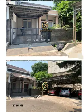 Disewakan Pertahun Rumah Hook Strategis Di Bintaro Permai