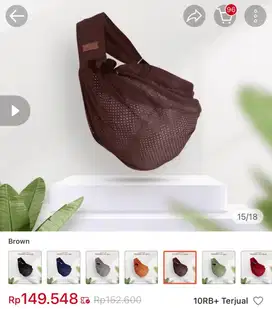 Cuddle Me-Geos Fit Air Cokelat (nego wajar)