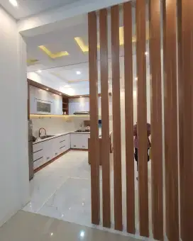 Kitchen set, bacdrop tv, lemari pakaian dll