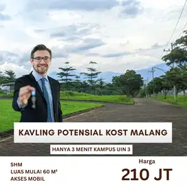 Kavling Residensial Dau Malang Cocok UNtuk Hunian, Kost, dan Kafe