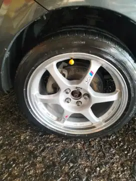 velg r17 215 45 5x100 Singel pcd