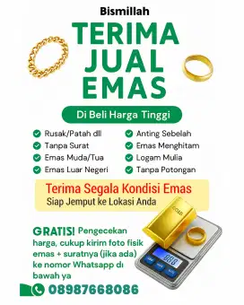 Jual Beli Emas Terima Segala Kondisi dengan Harga tinggi