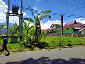 Simpang samarang raya garut, tanah pinggir jalan utama