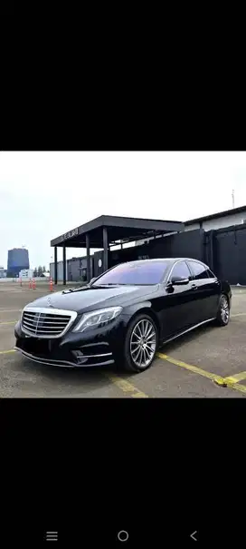 Mercedes Benz S500L CGI AT 2014 KM 39rb Black 2+2 Perfect Condition.