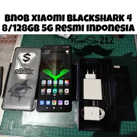 XiaoMi Black Shark 4 8/128GB Mirror Black 5G Resmi Indonesia BNOB