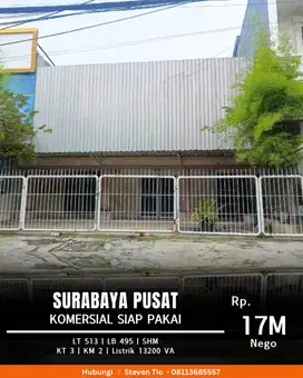 Dijual Rukan Jl Jambi, Surabaya Pusat