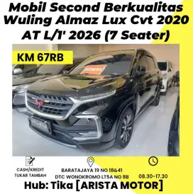 Wuling Almaz Lux CVT 2020 Pmk 2021 L/1' 2026 (7 Seat)