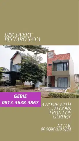 Rumah ASRI TURUN HARGA di Cluster Discovery Bintaro Jaya SC-15611