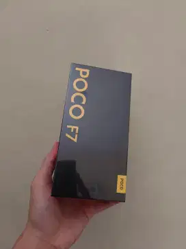 Poco F7 12/512 baru segel garansi resmi warna putih