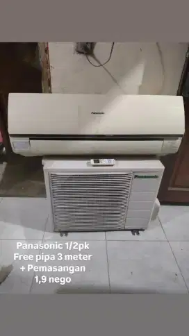 AC panasonic 1/2 pk