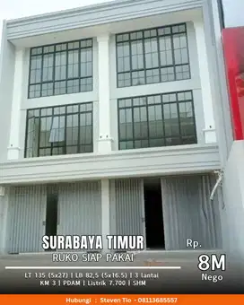Dijual Ruko Jl. Ir Soekarno, Surabaya Timur