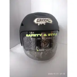 Helm BMC Hitam Doff