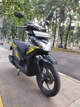 DIJUAL CASH HONDA BEAT CW FI CBS THN 2014 PAJAK IDUP SIAP PAKAI