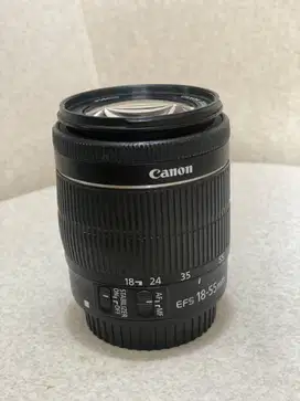 Lensa Kamera DSLR Canon EF-S 18-55MM IS