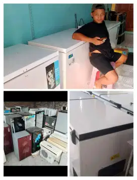 DIBELI ELEKTRONIK BEKAS ROSOK AC KULKAS KOMPUTER FREEZER DLL TAWARKAN