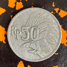 [KOIN] Koin 50 Perak Burung Cenderawasih 1971 Koin Antik Unik Asli