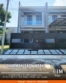 Rumah Baru Gress dekat Galaxy Mall & UNAIR   Dharmahusada Indah Utara