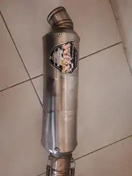 Knalpot wrx 3oval K3  28cm