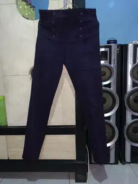 celana ungu lepis wanita