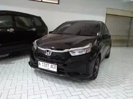 Honda Brio Satya E Low Km 1.2L AT 2024 Hitam Mutiara