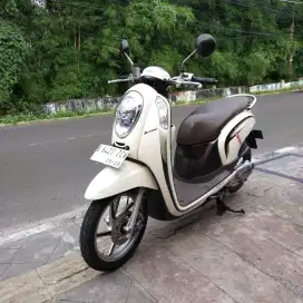 Scoopy Fi 2013 Mesin Aluss Lengkap Bagus