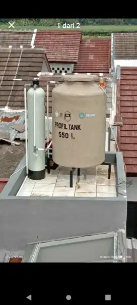 Filter air tabung frp nanotec 1054 dan kepala filter free onkir cod
