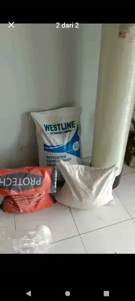 Filter air paket 1 tabung dengan media