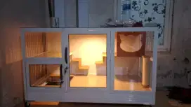 Kandang kucing mewah 1 kamar