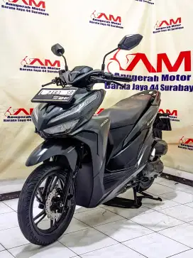 Honda Vario 150 keyless Tahun 2018 warna hitam doff #am barata