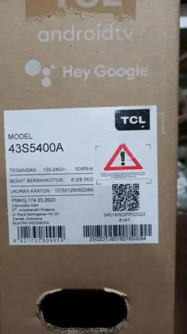 Di jual  LED TV TCL
