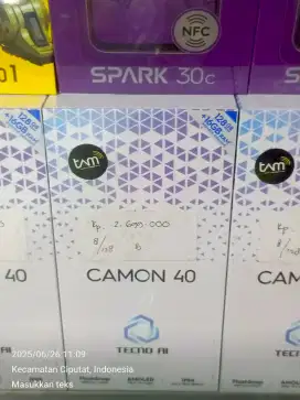 CICILAN TECNO CAMON 40 PRO 5G