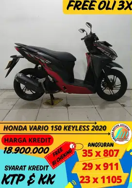 HONDA VARIO 150 KEYLESS 2020 BISA CASH DAN KREDIT