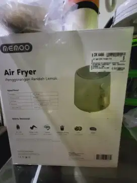 Dijual Air Fryer Memoo kondisi New(harga NET)