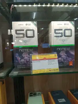 Infinix note 50 8 256 cicilan mulai dari 300 an