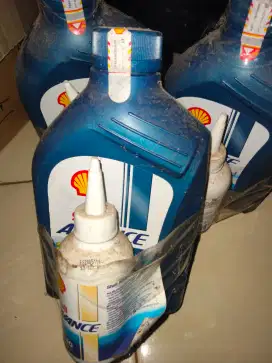 Oli motor matic+gardan shell helix