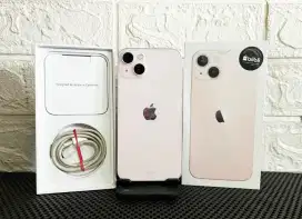 Iphone 13 128gb Pink Garansi ON MULUS