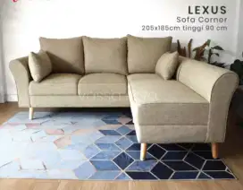 Dijual sofa Corner Letter L