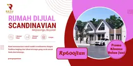 Rumah dijual Scandinavian di Boyolali