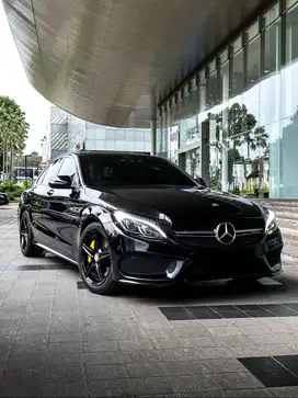 Mercedes Benz C250 amg 2015 hitam black Mercy c250 w205 2016 amg bu