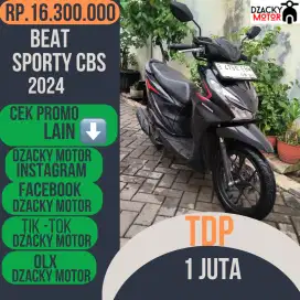 BEAT SPORTY CBS 2024 SECOND LIKE NEW ISTIMEWA