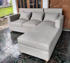 Promo sofa L abu abu