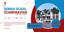 Rumah Dijual Murah dikawasan Pemkab Baru Boyolali model Scandinavian