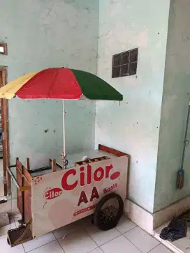Grobak jajanan untuk jualan