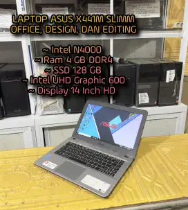 LAPTOP ASUS X441M SUPER MULUS LAPTOP OFFICE