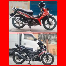 Dp 1jt cicilan 600rban Supra X 125 - GTR 150 bi jelek  bis kredit